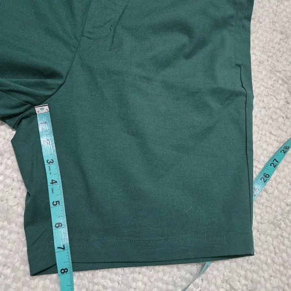 Adidas Men's Green Golf Shorts Go-To 5-Pocket Shorts Size 36 - Picture 7 of 9